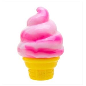 PINK- NIB Viral Squishy Squish Needoh Nice Ice Cream Cone - AUTHENTIC